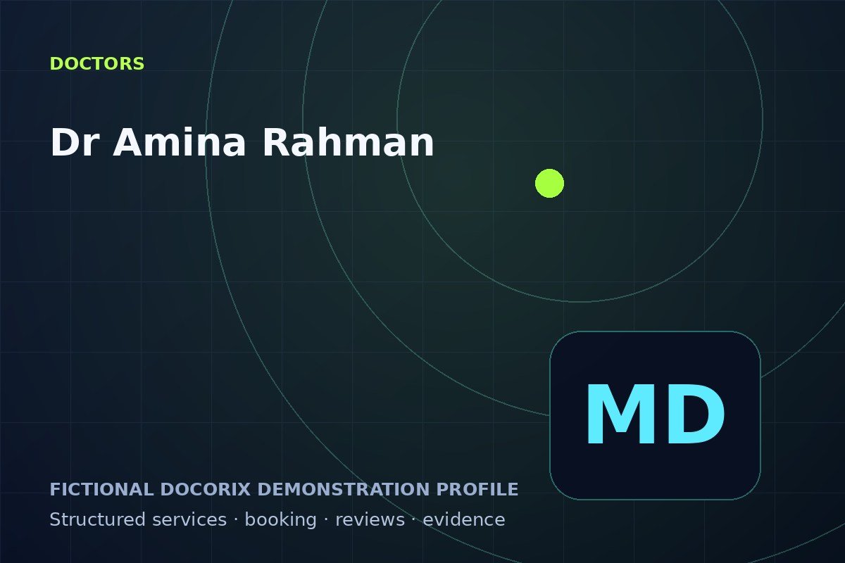 Dr Amina Rahman