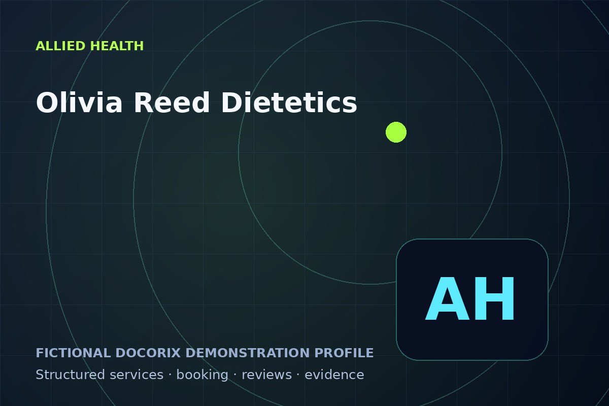 Olivia Reed Dietetics