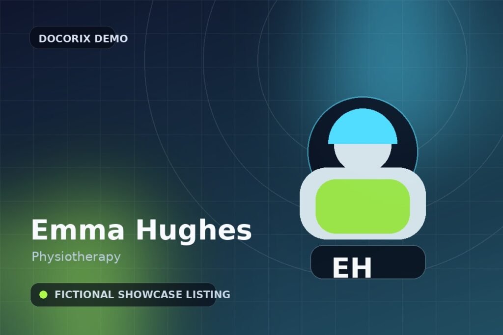 Emma Hughes fictional demonstration image