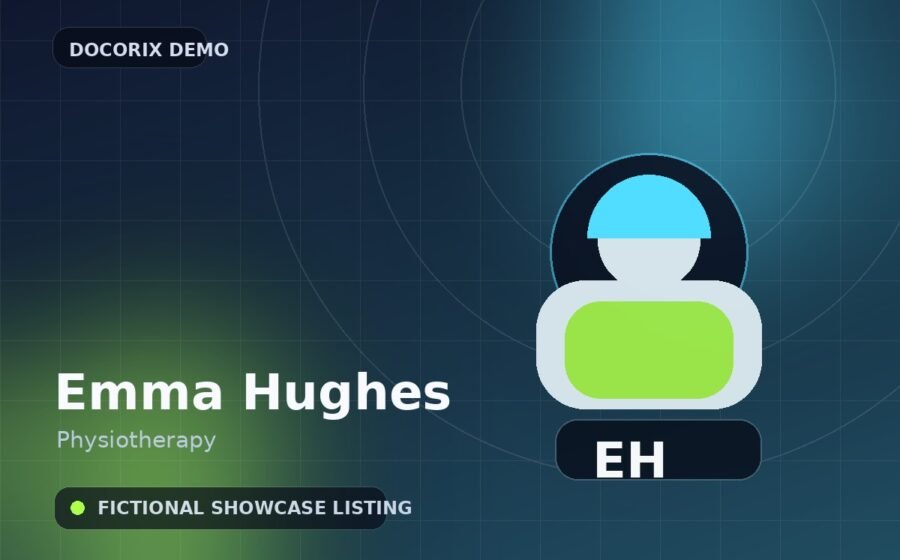 Emma Hughes fictional demonstration image