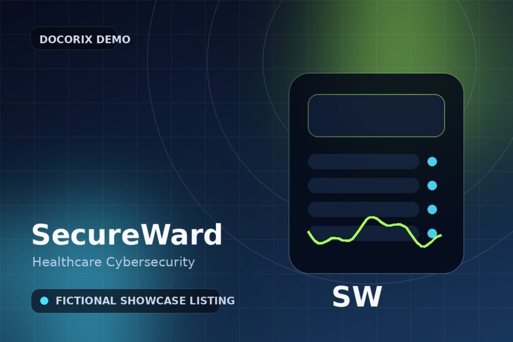 SecureWard fictional demonstration image