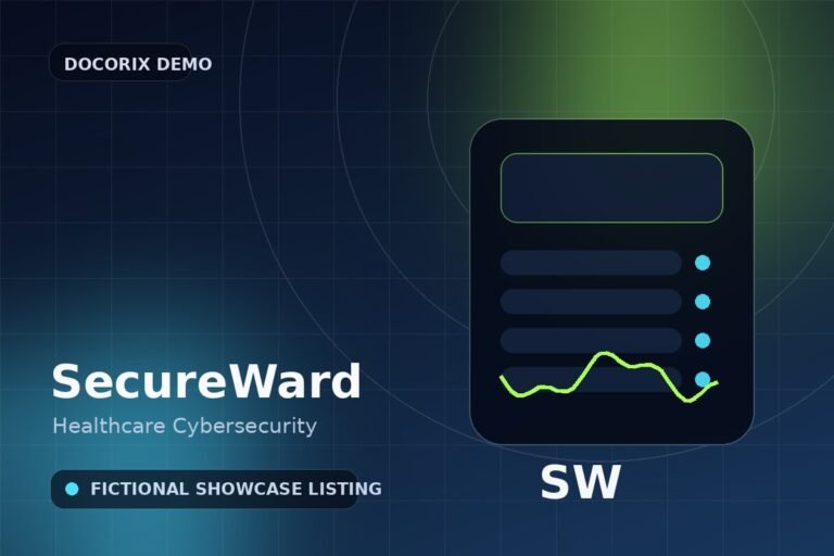 SecureWard fictional demonstration image