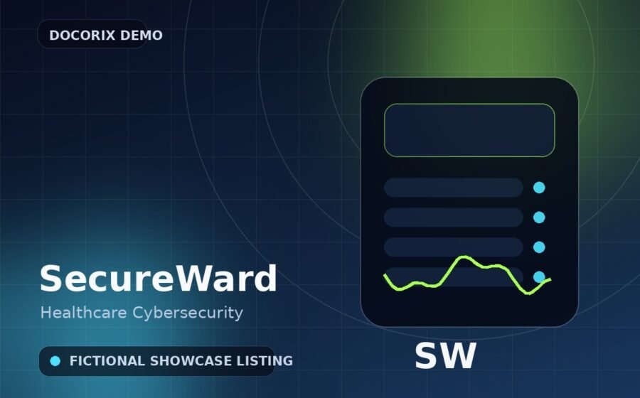 SecureWard fictional demonstration image